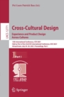 Image for Cross-Cultural Design. Experience and Product Design Across Cultures : 13th International Conference, CCD 2021, Held as Part of the 23rd HCI International Conference, HCII 2021, Virtual Event, July 24