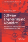 Image for Software Engineering and Algorithms : Proceedings of 10th Computer Science On-line Conference 2021, Vol. 1