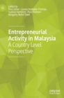 Image for Entrepreneurial activity in Malaysia  : a country level perspective