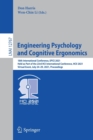 Image for Engineering Psychology and Cognitive Ergonomics : 18th International Conference, EPCE 2021, Held as Part of the 23rd HCI International Conference, HCII 2021, Virtual Event, July 24–29, 2021, Proceedin