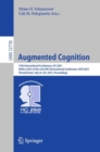 Image for Augmented Cognition: 15th International Conference, AC 2021, Held as Part of the 23rd HCI International Conference, HCII 2021, Virtual Event, July 24-29, 2021, Proceedings