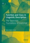 Image for Function and Class in Linguistic Description