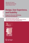 Image for Design, User Experience, and Usability:  Design for Diversity, Well-being, and Social Development