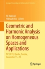 Image for Geometric and Harmonic Analysis on Homogeneous Spaces and Applications : TJC 2019, Djerba, Tunisia, December 15–19