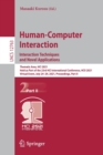 Image for Human-Computer Interaction. Interaction Techniques and Novel Applications : Thematic Area, HCI 2021, Held as Part of the 23rd HCI International Conference, HCII 2021, Virtual Event, July 24–29, 2021, 