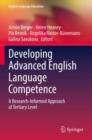 Image for Developing advanced English language competence  : a research-informed approach at tertiary level