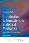 Image for Introduction to Nonextensive Statistical Mechanics : Approaching a Complex World