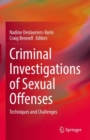 Image for Criminal Investigations of Sexual Offenses: Techniques and Challenges