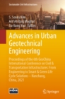 Image for Advances in Urban Geotechnical Engineering: Proceedings of the 6th GeoChina International Conference on Civil &amp; Transportation Infrastructures: From Engineering to Smart &amp; Green Life Cycle Solutions -- Nanchang, China, 2021