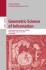 Image for Geometric Science of Information: 5th International Conference, GSI 2021, Paris, France, July 21-23, 2021, Proceedings