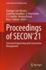 Image for Proceedings of SECON&#39;21: Structural Engineering and Construction Management : 171