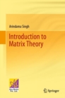 Image for Introduction to Matrix Theory