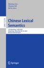 Image for Chinese Lexical Semantics: 21st Workshop, CLSW 2020, Hong Kong, China, May 28-30, 2020, Revised Selected Papers