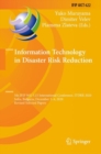 Image for Information Technology in Disaster Risk Reduction: 5th IFIP WG 5.15 International Conference, ITDRR 2020, Sofia, Bulgaria, December 3-4, 2020, Revised Selected Papers