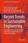 Image for Recent Trends in Sustainable Engineering