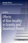 Image for Effects of Non-locality in Gravity and Quantum Theory