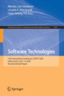 Image for Software Technologies : 15th International Conference, ICSOFT 2020, Online Event, July 7–9, 2020, Revised Selected Papers