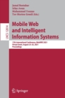 Image for Mobile Web and Intelligent Information Systems