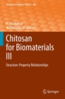 Image for Chitosan for Biomaterials III