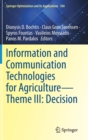 Image for Information and communication technologies for agricultureTheme III,: Decision