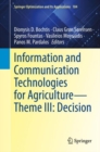 Image for Information and Communication Technologies for Agriculture-Theme III: Decision : 184