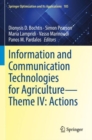 Image for Information and communication technologies for agricultureTheme IV,: Actions