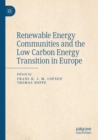 Image for Renewable Energy Communities and the Low Carbon Energy Transition in Europe