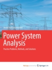 Image for Power System Analysis