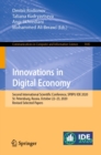 Image for Innovations in Digital Economy: Second International Scientific Conference, SPBPU IDE 2020, St. Petersburg, Russia, October 22-23, 2020, Revised Selected Papers : 1445