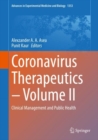 Image for Coronavirus therapeuticsVolume II,: Clinical management and public health