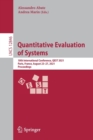 Image for Quantitative Evaluation of Systems