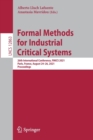 Image for Formal Methods for Industrial Critical Systems : 26th International Conference, FMICS 2021, Paris, France, August 24–26, 2021, Proceedings