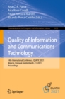 Image for Quality of Information and Communications Technology: 14th International Conference, QUATIC 2021, Algarve, Portugal, September 8-11, 2021, Proceedings