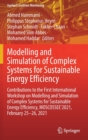 Image for Modelling and Simulation of Complex Systems for Sustainable Energy Efficiency