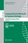 Image for Computational Methods in Systems Biology : 19th International Conference, CMSB 2021, Bordeaux, France, September 22–24, 2021, Proceedings