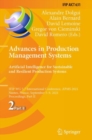 Image for Advances in production management systems  : artificial intelligence for sustainable and resilient production systemsPart II