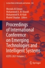 Image for Proceedings of International Conference on Emerging Technologies and Intelligent Systems