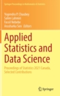 Image for Applied Statistics and Data Science : Proceedings of Statistics 2021 Canada, Selected Contributions