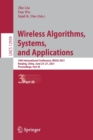 Image for Wireless Algorithms, Systems, and Applications : 16th International Conference, WASA 2021, Nanjing, China, June 25–27, 2021, Proceedings, Part III