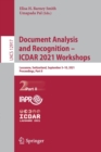 Image for Document Analysis and Recognition – ICDAR 2021 Workshops : Lausanne, Switzerland, September 5–10, 2021, Proceedings, Part II