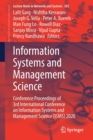 Image for Information Systems and Management Science : Conference Proceedings of 3rd International Conference on Information Systems and Management Science (ISMS) 2020