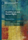 Image for Disability law and human rights: theory and policy