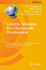Image for Creative Solutions for a Sustainable Development: 21st International TRIZ Future Conference, TFC 2021, Bolzano, Italy, September 22-24, 2021, Proceedings