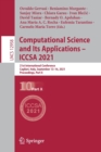 Image for Computational Science and Its Applications – ICCSA 2021 : 21st International Conference, Cagliari, Italy, September 13–16, 2021, Proceedings, Part X