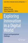 Image for Exploring Innovation in a Digital World: Cultural and Organizational Challenges