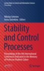 Image for Stability and Control Processes