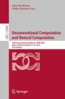 Image for Unconventional Computation and Natural Computation : 19th International Conference, UCNC 2021, Espoo, Finland, October 18–22, 2021, Proceedings
