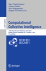 Image for Computational Collective Intelligence Lecture Notes in Artificial Intelligence: 13th International Conference, ICCCI 2021, Rhodes, Greece, September 29 - October 1, 2021, Proceedings