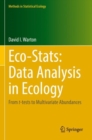 Image for Eco-stats  : data analysis in ecology