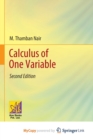 Image for Calculus of One Variable
